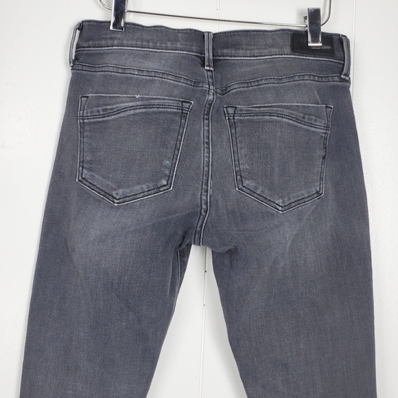 Express stretch mid rise gray legging size 2 - Picture 6 of 15